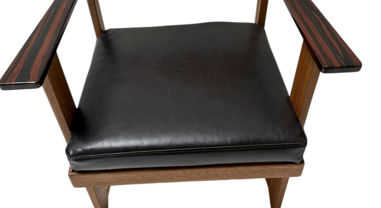 Two Art Deco Modernist Armchairs by Anton Lucas for N.V. Meubelkunst, 1920s